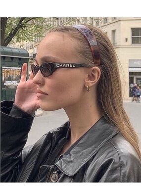 New Rare CHANEL Sunglasses Rectangle A71280 #210